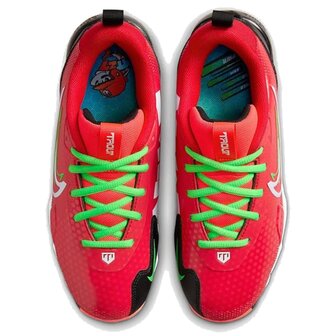 Nike Trout 9 Scarlet/Green Low Rubber Cleats Beeball