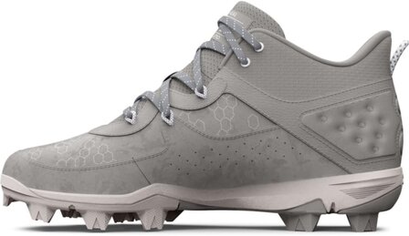 Under Armour Harper 8 Grey High Rubber Cleats Beeball