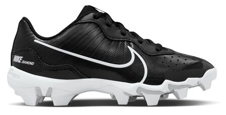 Nike Huarache 4 Black Low Rubber Cleats Beeball