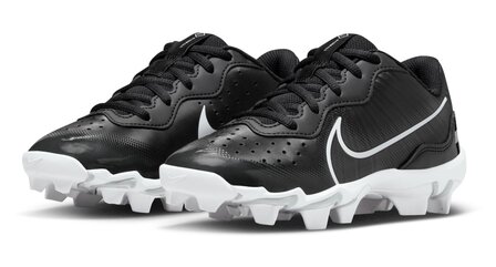 Nike Huarache 4 Black Low Rubber Cleats Beeball