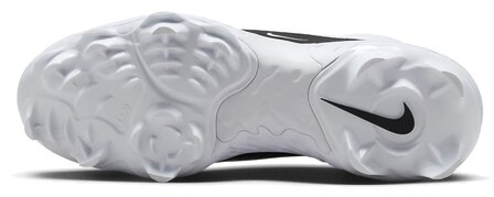 Nike Huarache Elite 4 White/Black Low Rubber Cleats