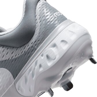 Nike Huarache Elite 4 Grey Metal Cleats