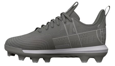 Under Armour Harper 7 Grey Low Rubber Cleats Beeball