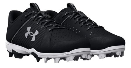 Under Armour Lead-Off Black Low Rubber Cleats Beeball