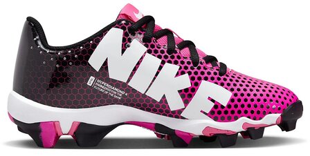 Nike Hyperdiamond 4 Pink/Black Rubber Cleats