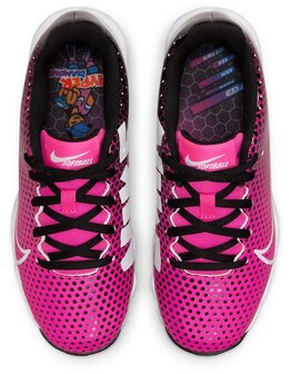 Nike Hyperdiamond 4 Pink/Black Rubber Cleats