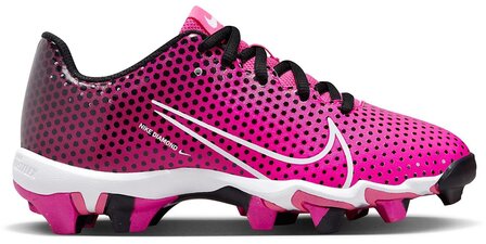 Nike Hyperdiamond 4 Pink/Black Rubber Cleats