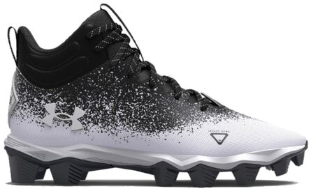 Under Armour Bermuda Black/White High Rubber Cleats Beeball