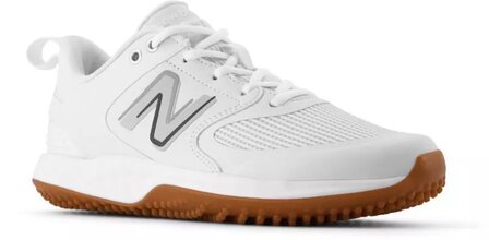 New Balance STVELOW3 White Turf Shoes