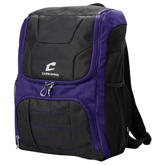 Champro Prodigy Youth Backpack Purple