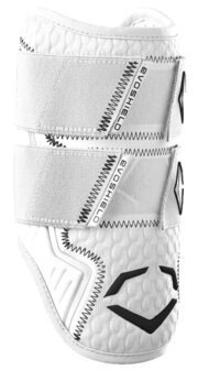 EvoShield PRO-SRZ 2.0 Batter&#039;s Double Strap Elbow Guard White