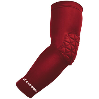 Champro Arm Sleeve with Elbow Padding Scarlet