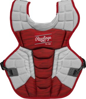 Rawlings Velo 2.0 Chest Protector Adult Scarlet