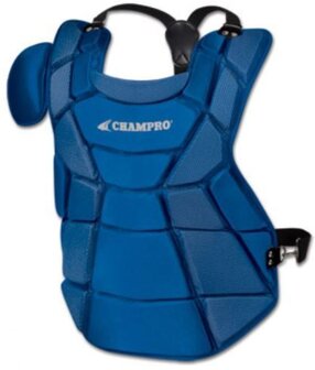 Champro Contour Fit Body Protector Adult 17.5&quot; Royal