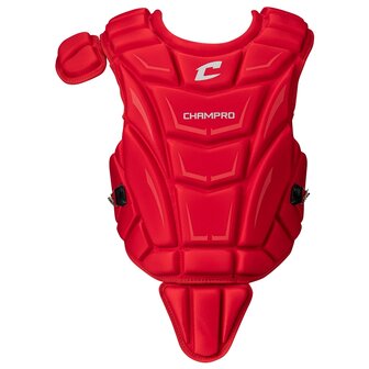 Champro Optimus MVP Chest Protector Youth 13.5&quot; Scarlet