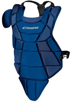 Champro Contour Fit Body Protector Youth 13.5&quot; Royal