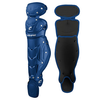 Champro Optimus MVP Double Knee Leg Guard Adult 16.5&quot; Royal