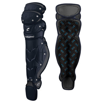 Champro Optimus Pro Leg Guard Adult 16.5&quot; Navy