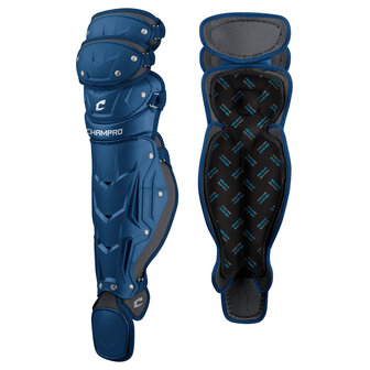 Champro Optimus Pro Leg Guard Adult 16.5&quot; Royal