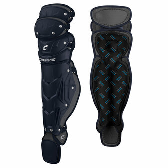 Champro Optimus Pro Leg Guard Youth 13.5&quot; Navy