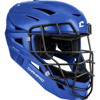 Champro Cannon Catcher Helmet Medium/Youth Royal