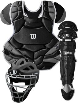 Wilson C1K Catcher Set Adult Black