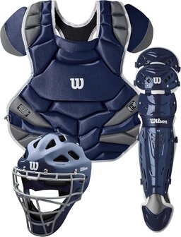 Wilson C1K Catcher Set Adult Navy