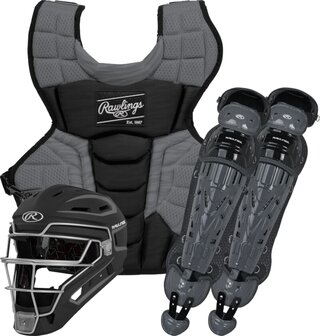 Rawlings Velo 2.0 Catcher Set Adult Black