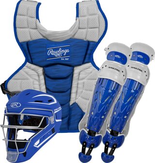 Rawlings Velo 2.0 Catcher Set Adult Royal