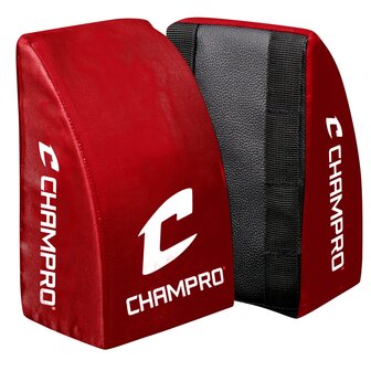 Champro Catcher Knee Relievers Youth Scarlet