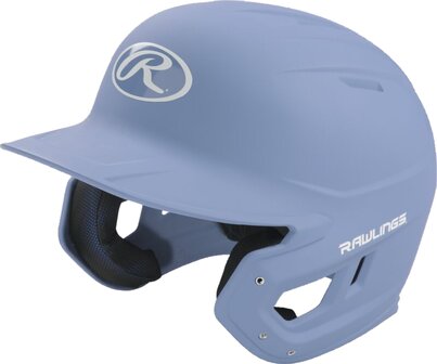 Rawlings Mach Matte Batting Helmet Colombia Blue