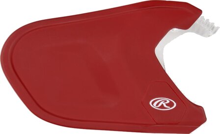 Rawlings Mach Adjustable Helmet Extension Scarlet