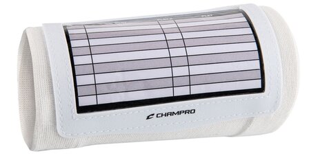 Champro Wristband Playbook Adult - Single White