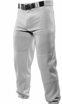 PA JAP - SSK Japan Pro Quality Open Bottom Baseball Pants Grey