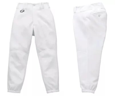 PA JAP - SSK Japan Pro Quality Open Bottom Baseball Pants White