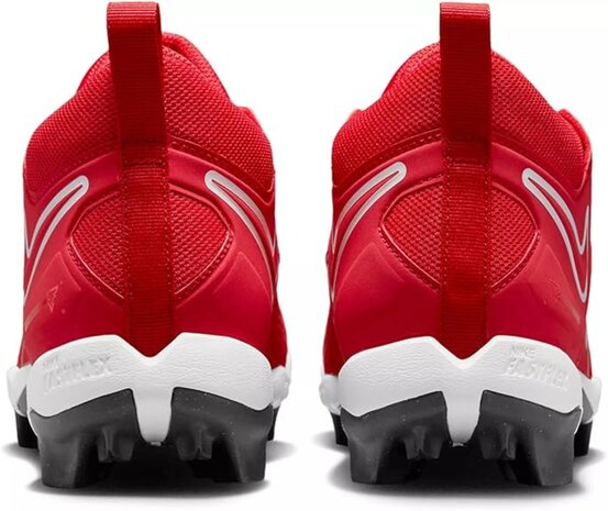 Nike Menace 3 Scarlet High Rubber Cleats Beeball