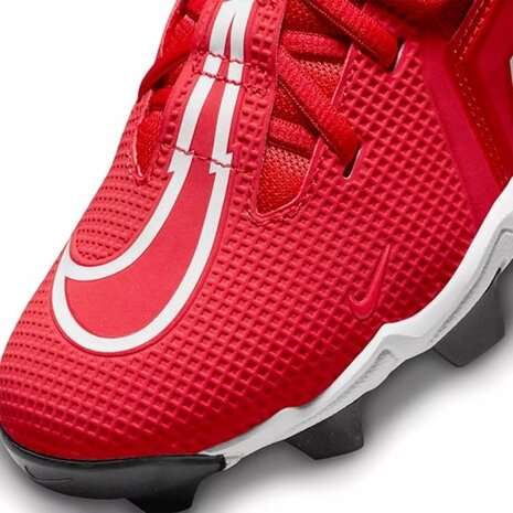 Nike Menace 3 Scarlet High Rubber Cleats Beeball