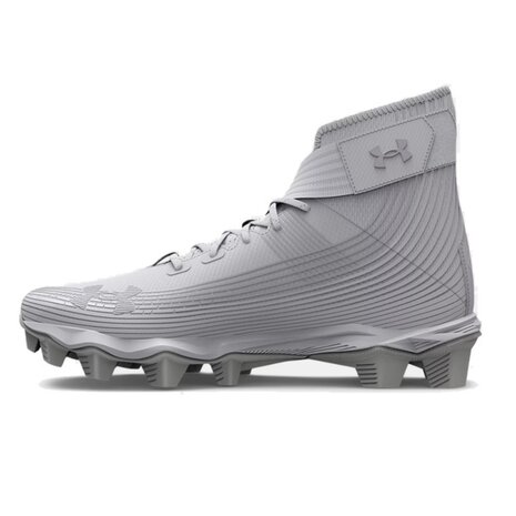 Under Armour Highlight Franchise White High Rubber Cleats Beeball