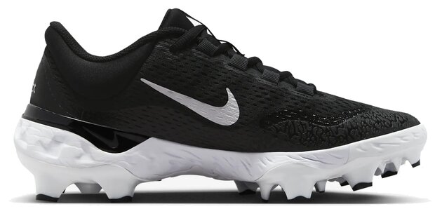 Nike Huarache Elite 4 Black Low Rubber Cleats