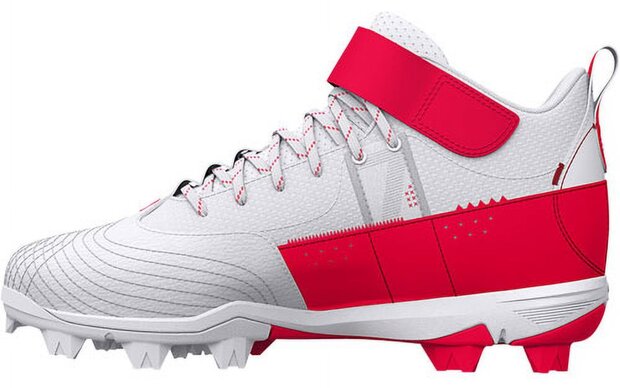 Under Armour Harper 7 Scarlet High Rubber Cleats