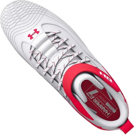 Under Armour Harper 7 Scarlet High Rubber Cleats