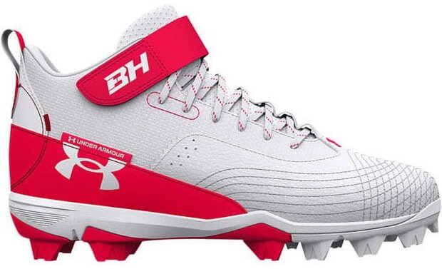 Under Armour Harper 7 Scarlet High Rubber Cleats