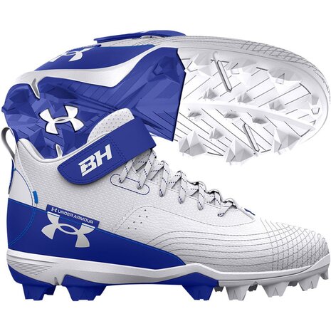 Under Armour Harper 7 Royal High Rubber Cleats