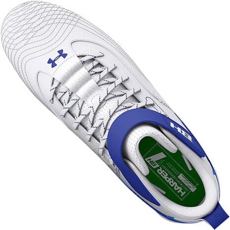 Under Armour Harper 7 Royal High Rubber Cleats