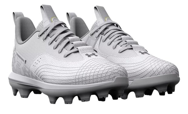 Under Armour Harper 7 White Low Rubber Cleats