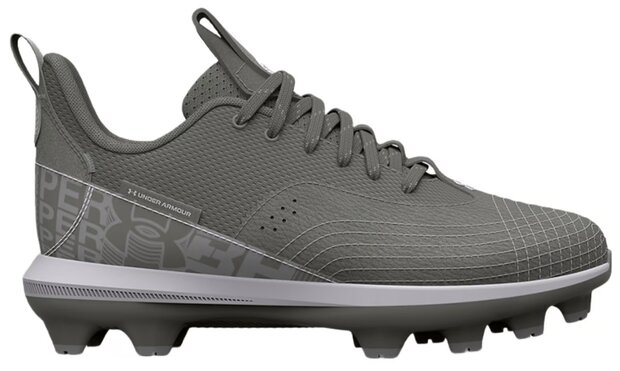 Under Armour Harper 7 Grey Low Rubber Cleats Beeball