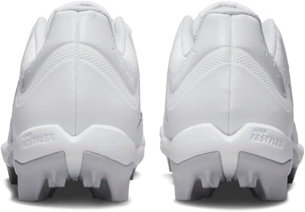 Nike Hyperdiamond 4 White Rubber Cleats