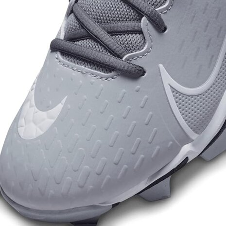 Nike Hyperdiamond 4 Grey Rubber Cleats