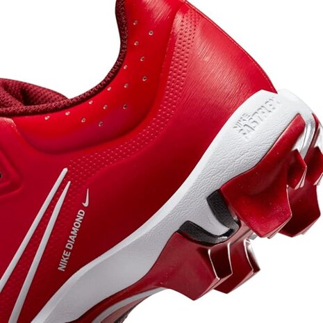 Nike Hyperdiamond 4 Scarlet Rubber Cleats