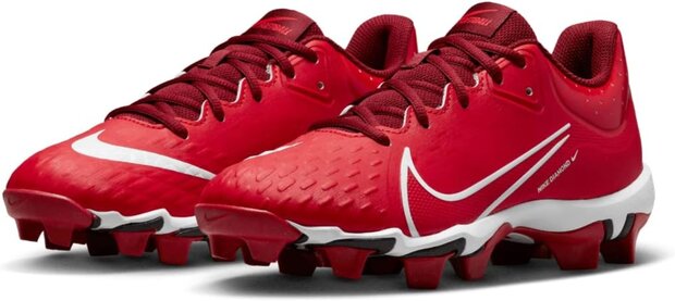 Nike Hyperdiamond 4 Scarlet Rubber Cleats